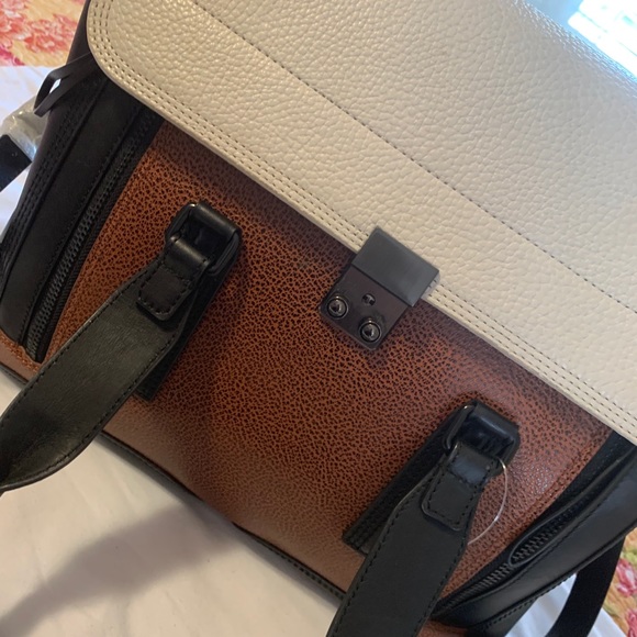 3.1 PHILLIP LIM LARGE LEATHER BAG SATCHEL - Picture 4 of 15